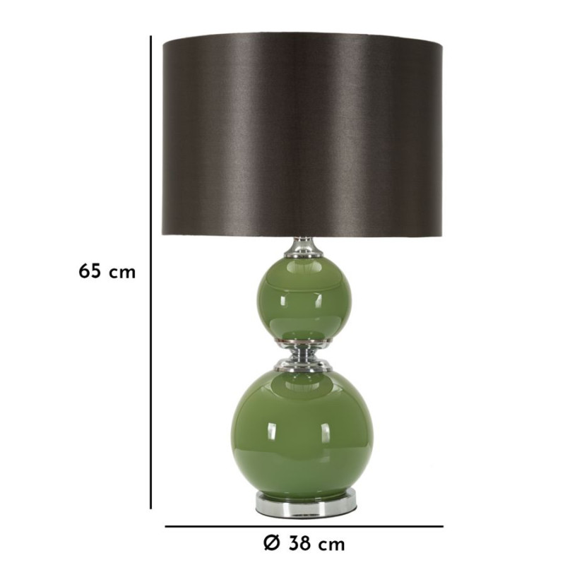 LAMPE DE TABLE EVA TWO CM Ø 38X65