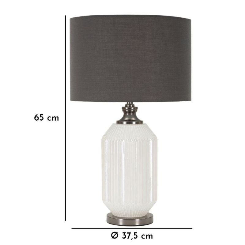 LAMPE DE TABLE BRIGHTY CM Ø 37,5X65