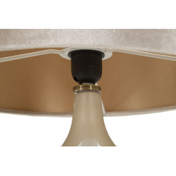 LAMPE DE TABLE PERLY RONDE CM Ø 35X50,5