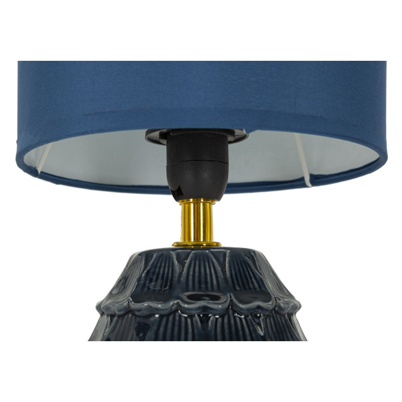 LAMPE DE BUREAU PIGNY BLEU CM Ø 15X30,5