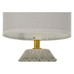 LAMPE DE BUREAU PIGNY GRIS CM Ø 15X30,5