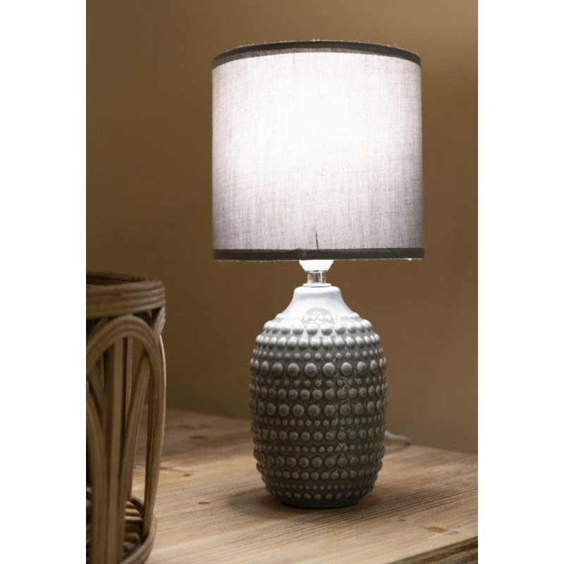 LAMPE DE BORD POINTS GRIS CM Ø 15X30,5