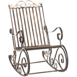 Chaise à bascule Smilla bronze