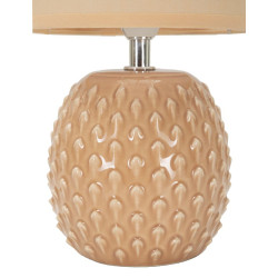 LAMPE DE BUREAU PONTUS PEACH CM Ø 14X27