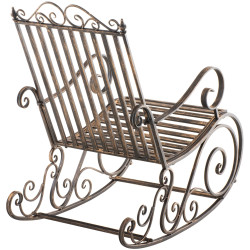 Chaise à bascule Smilla bronze