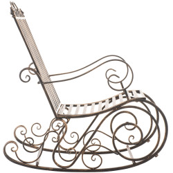 Chaise à bascule Smilla bronze