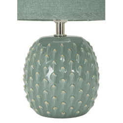 LAMPE DE BUREAU PONTUS TURQUOISE CM Ø 14X27