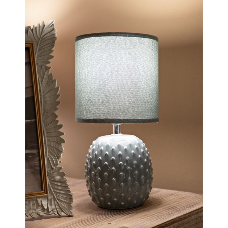 LAMPE DE BUREAU PONTUS TURQUOISE CM Ø 14X27
