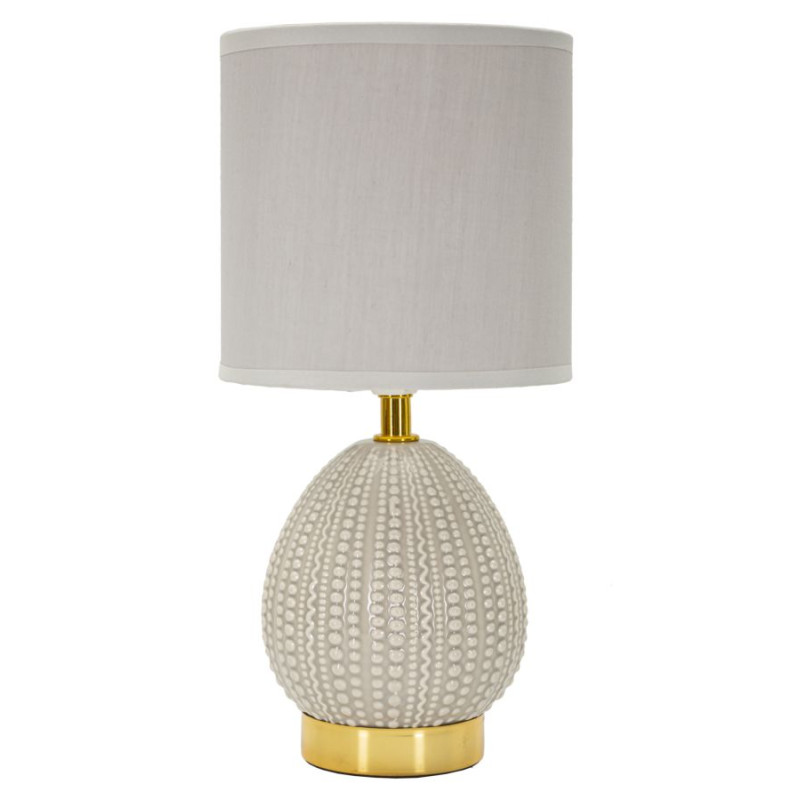 LAMPE DE BUREAU FLAVI GRIS CM Ø 15X30,5