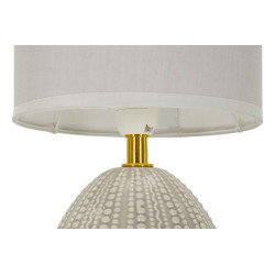 LAMPE DE BUREAU FLAVI GRIS CM Ø 15X30,5