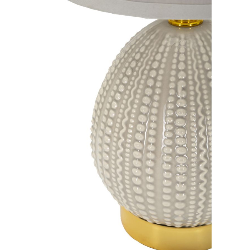 LAMPE DE BUREAU FLAVI GRIS CM Ø 15X30,5