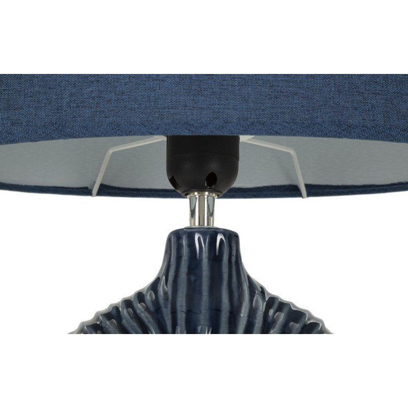 LAMPE DE TABLE SETA BLEU CM 28,5X15X43