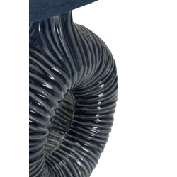 LAMPE DE TABLE SETA BLEU CM 28,5X15X43