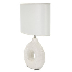 LAMPE DE TABLE SETA BLANC CM 28,5X15X43
