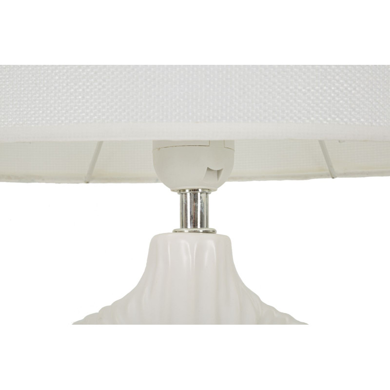 LAMPE DE TABLE SETA BLANC CM 28,5X15X43
