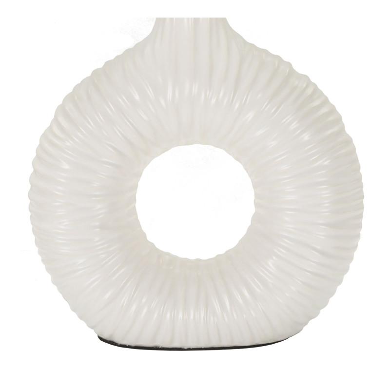 LAMPE DE TABLE SETA BLANC CM 28,5X15X43