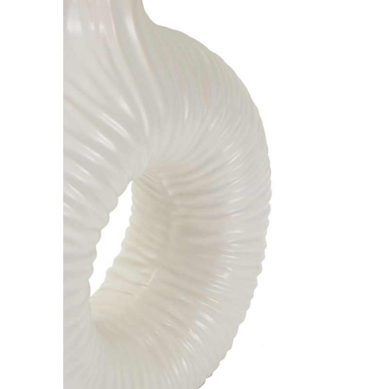 LAMPE DE TABLE SETA BLANC CM 28,5X15X43