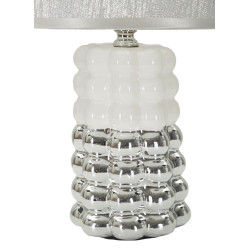 LAMPE DE TABLE DENTELLE CM Ø 23X33