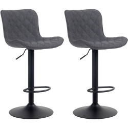 Lot de 2 tabourets de bar...