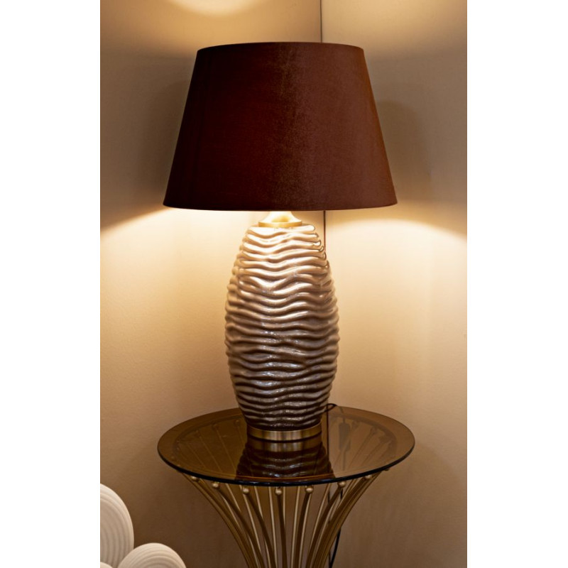 LAMPE DE TABLE PRAGUE -L- CM Ø 45,5X79