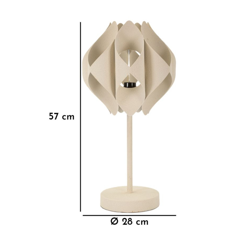 LAMPE DE TABLE SPACE CM Ø28X57