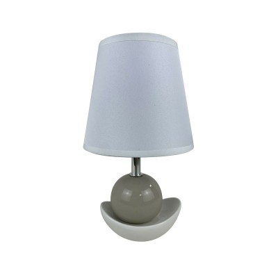 Lampe de bureau Versa Noela Beige Céramique 15 x 25 x 12 cm