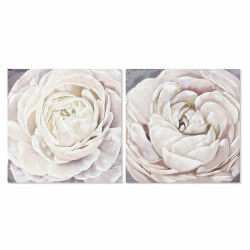 Cadre DKD Home Decor Fleur...