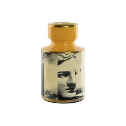 Vase Home ESPRIT Jaune Noir...