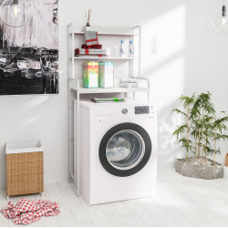 Étagère pour machine à laver Darby blanc