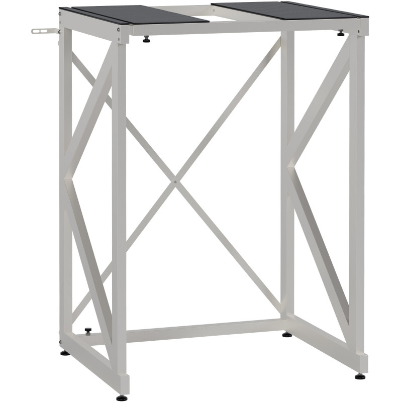 Étagère pour machine à laver Caleb blanc