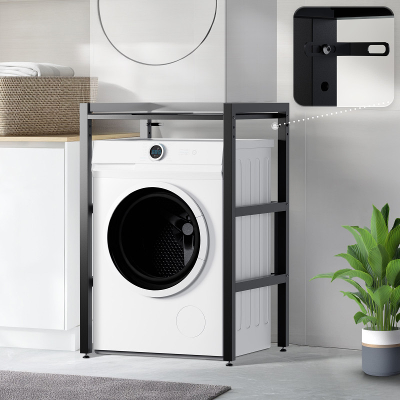 Étagère pour machine à laver Gannet noir