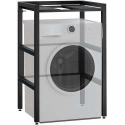 Étagère pour machine à laver Gannet noir