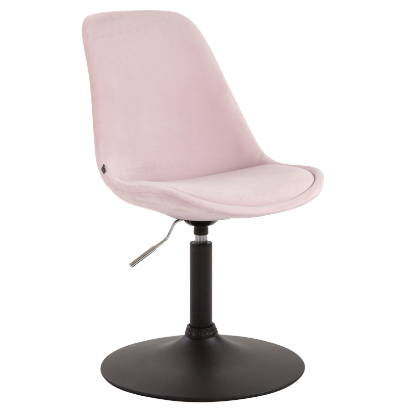Chaise de salle à manger Maverick en velours noir