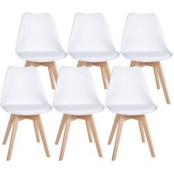 Ensemble de 6 chaises de...