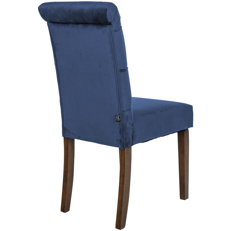 Chaise de salle à manger en velours Lisburn