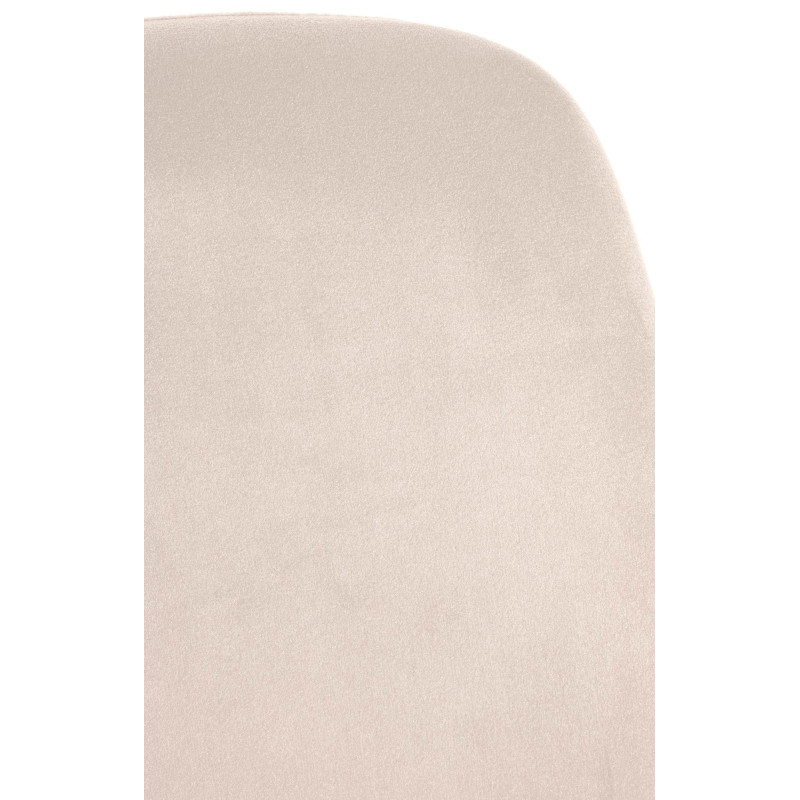 Chaise de salle à manger en velours Victoria