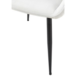 Chaise de salle à manger en tissu Vessa
