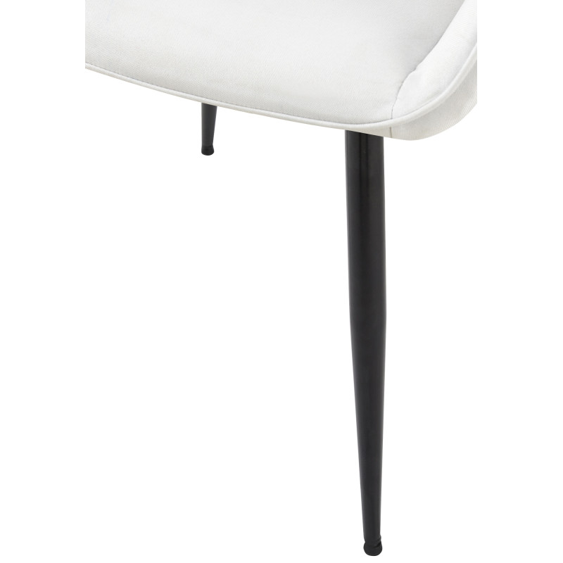 Chaise de salle à manger en tissu Vessa