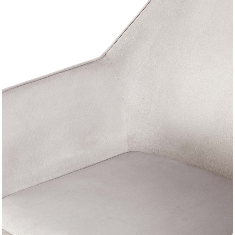 Chaise de salle à manger Vessa en velours