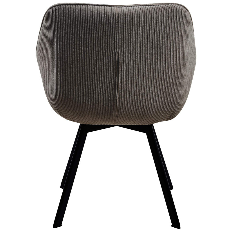 Chaise de salle à manger Jordi Cord