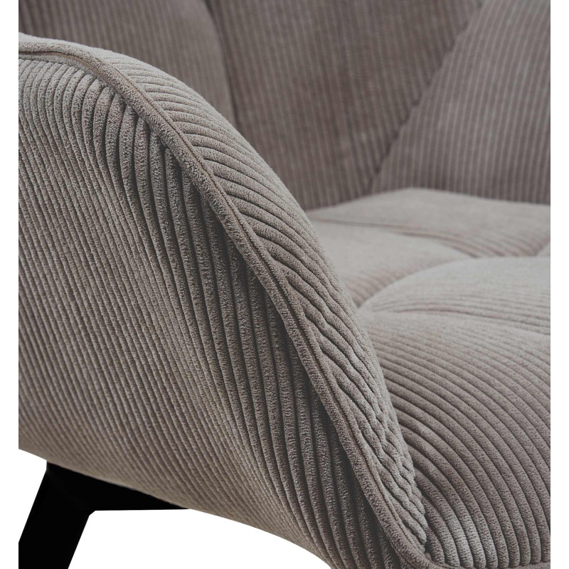Chaise de salle à manger Jordi Cord