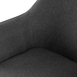 Chaise de salle à manger en tissu Vessa