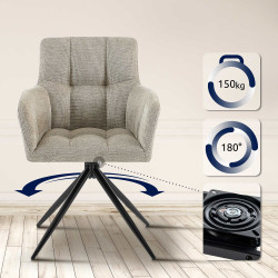 Chaise de salle à manger en...