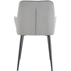 Chaise de salle à manger en velours Ferndale