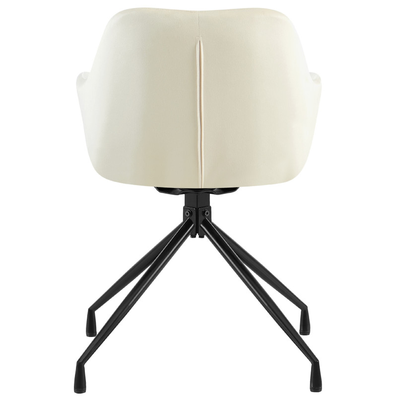 Chaise de salle à manger en velours Welby