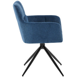 Chaise de salle à manger en tissu Jonah