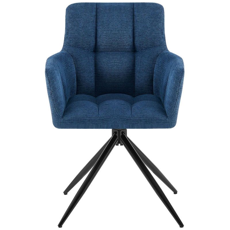 Chaise de salle à manger en tissu Jonah