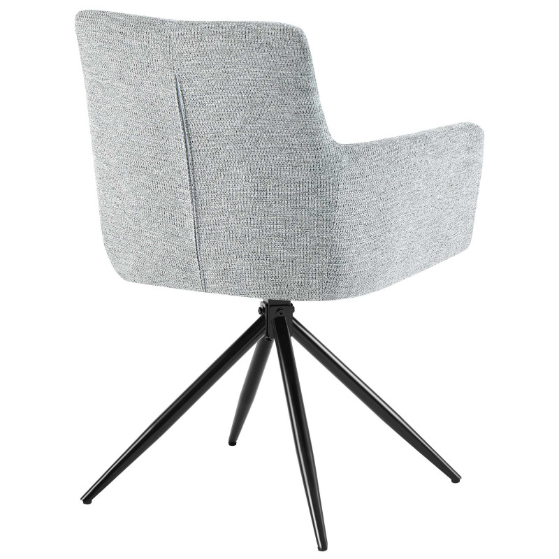 Chaise de salle à manger en tissu Jonah
