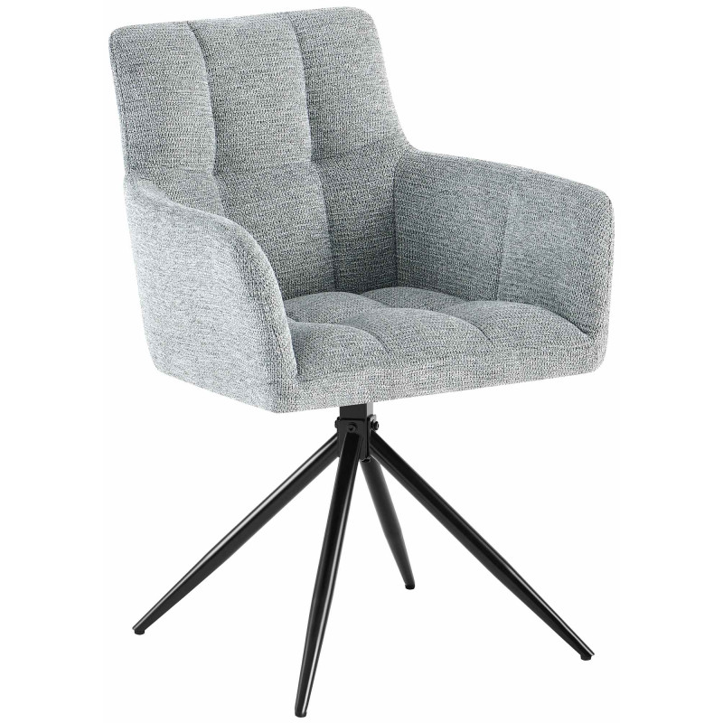 Chaise de salle à manger en tissu Jonah