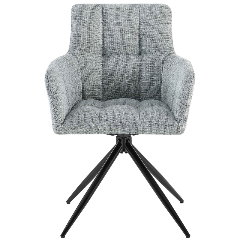 Chaise de salle à manger en tissu Jonah